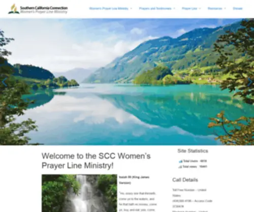 CFWPLM.org(SCC Women’s Prayer Line Ministry) Screenshot