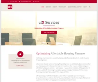 CFX.com(CFX Incorporated) Screenshot