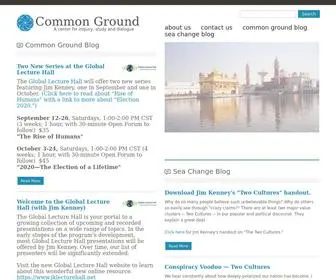 CG.org(Common Ground) Screenshot