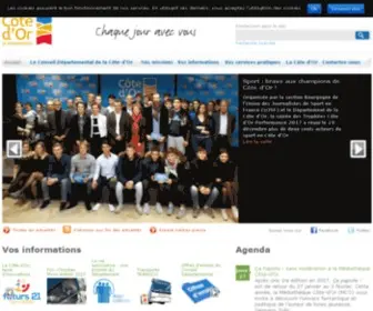 CG21.fr(CG 21) Screenshot