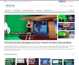 CG4TV.com(Virtual Studio Background for Green Screen Chromakey) Screenshot