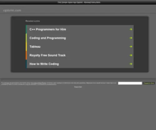 Cgabriel.com(Christopher Gabriel) Screenshot