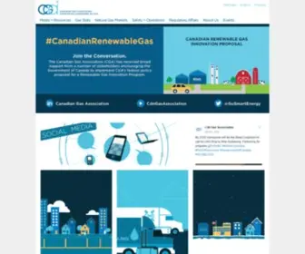 Cga.ca(The canadian gas association (cga)) Screenshot