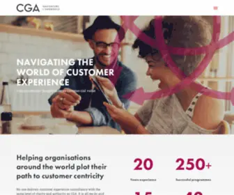 Cgaexperience.com(Recognised Customer Experience Consultancy) Screenshot