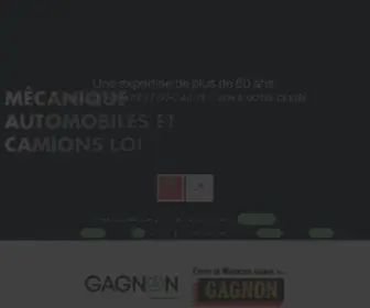 Cgagnon.ca(Garage automobile) Screenshot