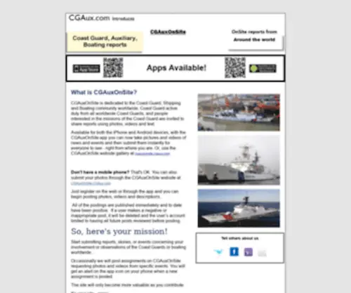 Cgaux.com(CGAux) Screenshot