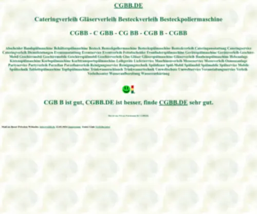 CGBB.de(Spülmobil) Screenshot