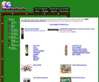 Cgbilliards.com(Pool Table Supplies) Screenshot