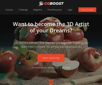 Cgboost.com(CG Boost) Screenshot