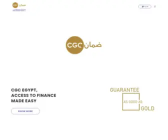 Cgcegypt.com(CGC Egypt) Screenshot