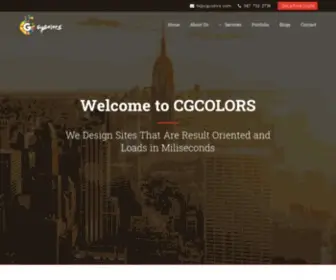 Cgcolors.com(Web Design Agency) Screenshot