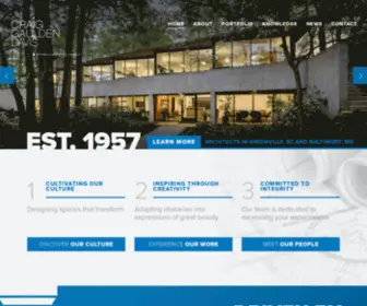 Cgdarch.com(Architects in Greenville) Screenshot