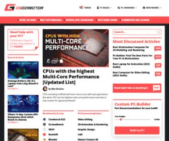 Cgdirector.com(PC-Builds & Hardware-Insight for Content-Creators & Enthusiasts) Screenshot