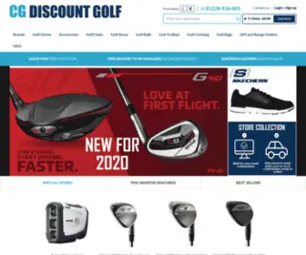 Cgdiscountgolf.co.uk(Golf Equipment) Screenshot