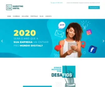CGDW.com.br(Agência de Marketing Digital Curitiba) Screenshot
