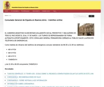 Cgeonline.com.ar(España) Screenshot