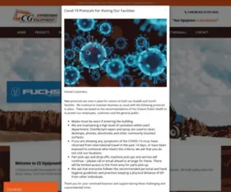 Cgequipment.com(CG Equipment) Screenshot
