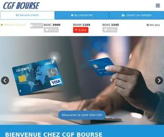 CGfbourse.com(Accueil) Screenshot