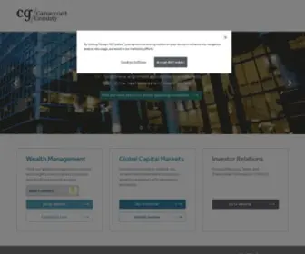 CGF.com(Canaccord Genuity Group Inc) Screenshot