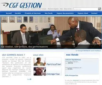 CGfgestion.com(CGF GESTION) Screenshot