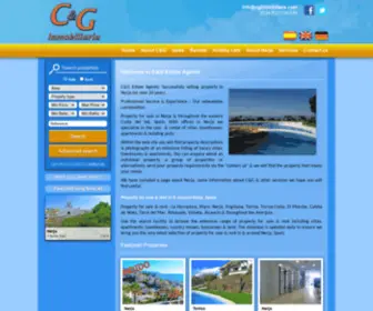 Cginmobiliaria.com(CG Real Estate) Screenshot