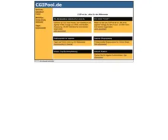Cgipool.de(Alles) Screenshot