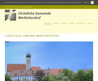 Cgmod.info(Christliche Gemeinde Marktoberdorf) Screenshot