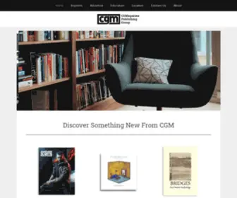 CGmpublishinggroup.com(A New World of Publishing) Screenshot