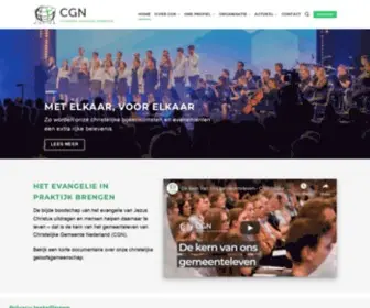 CGN.nl(Christelijke Gemeente Nederland (CGN)) Screenshot