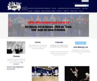 Cgpac.com(Cary-Grove Performing Arts Centre) Screenshot