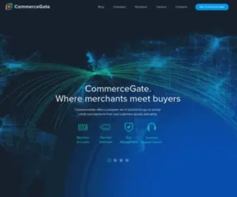 Cgpaytech.com(CommerceGate) Screenshot