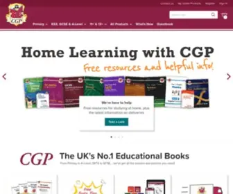CGpbooks.co.uk(The UK's Favourite Educational Books) Screenshot