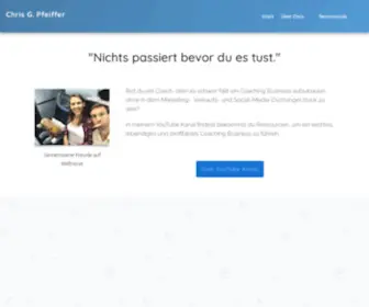 CGpcoaching.de(CGP Coaching) Screenshot