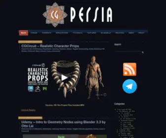 Cgpersia.com(CG Persia) Screenshot