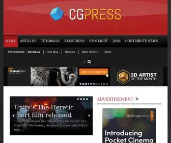 CGpress.org(CG News) Screenshot