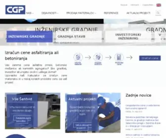 CGP.si(Asfaltiranje dvorišč) Screenshot