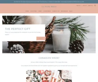 Cgpurewash.com(Pure Wash Handcrafted Bath) Screenshot