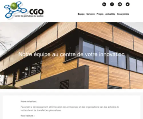 CGQ.qc.ca(Centre) Screenshot