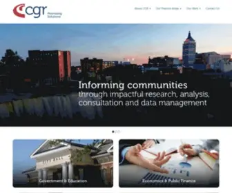 CGR.org(Promising Solutions) Screenshot