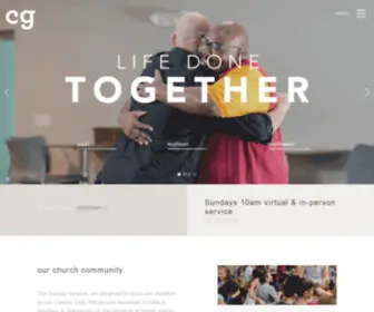 Cground.org(Common Ground Christian Church) Screenshot