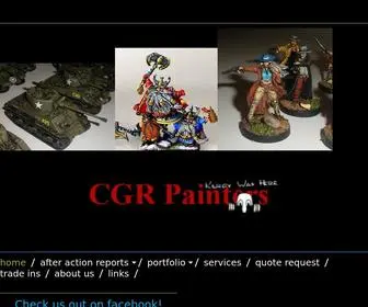 CGrpainters.com(CGRPainters) Screenshot