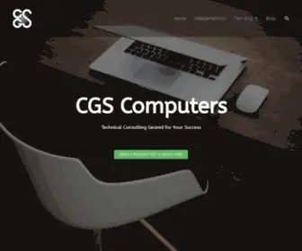 CGscomputer.com(Tech services for small businesses) Screenshot