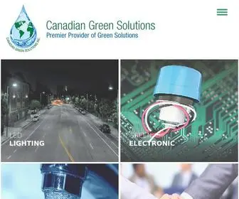 CGSgreen.com(Canadian Green Solutions Inc) Screenshot