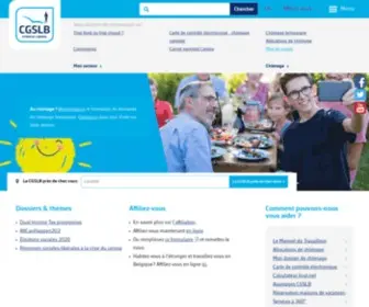 CGSLB.be(Syndicat libéral) Screenshot