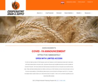 CGSMC.com(Cooperative Grain and Supply) Screenshot