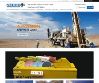 CGsmule.com(Geology Supplies) Screenshot