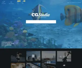 CGstud.io(3D Models for Free) Screenshot