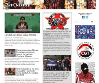 CGTchiapas.org(CGTchiapas) Screenshot