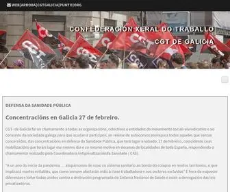 CGtgalicia.org(Web da CGT de Galicia) Screenshot