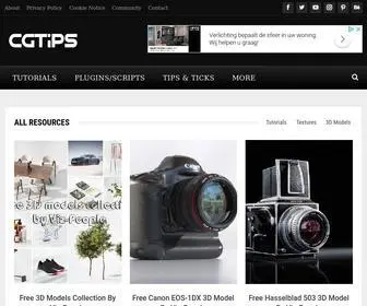 Cgtips.org(Tutorials) Screenshot